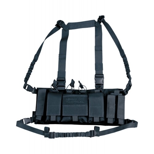 Trojan Chest Rig (BK), Built for speed, simplicity, and utility — the Trojan Chest Rig is a no-nonsense tactical essential for those who need fast access to their equipment without the bulk
